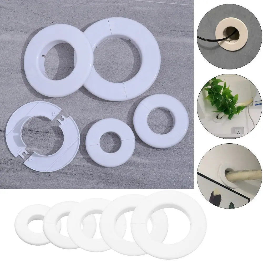 Chrome Pipe Wall Flange Cover – Faucet Decorative Escutcheon
