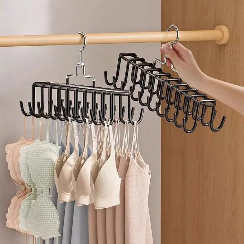 360° Rotating 20-Hook Clothes Hanger | Closet Organizer