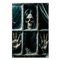 Halloween Fake Window Curtain Banner – Non-Woven Fabric 80×120cm Halloween Wall Banner Nixie 10