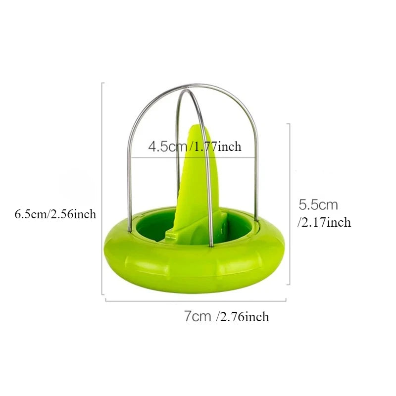 Stainless Steel Kiwi Cutter & Pitter with Easy Grip Handle Fruit Cutter Tool Nixie