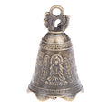 Chinese Guanyin Mini Bell – Bronze Feng Shui Antique Sculpture Decorative Sculpture Bell Nixie One Size