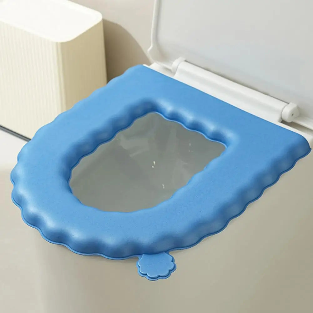 EVA Foam Toilet Seat Cover – Wavy Lace & Cloud Handle Toilet Seat Cover Nixie