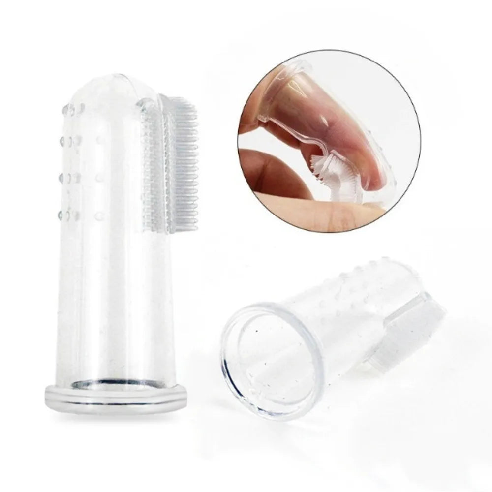 10-Pack Silicone Finger Toothbrush for Dogs & Cats | Pet Dental Pet Dental Brush Nixie