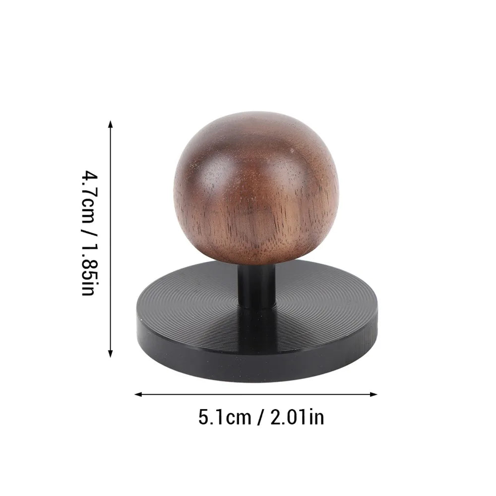 58mm Coffee Tamper – Aluminum Alloy & Walnut Handle Coffee Tamper Nixie