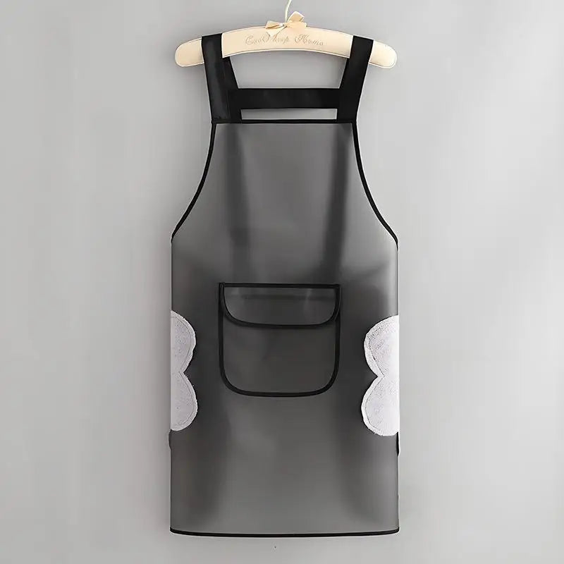 Waterproof TPU Kitchen Apron – Oil-Resistant Unisex Apron Kitchen Apron Nixie