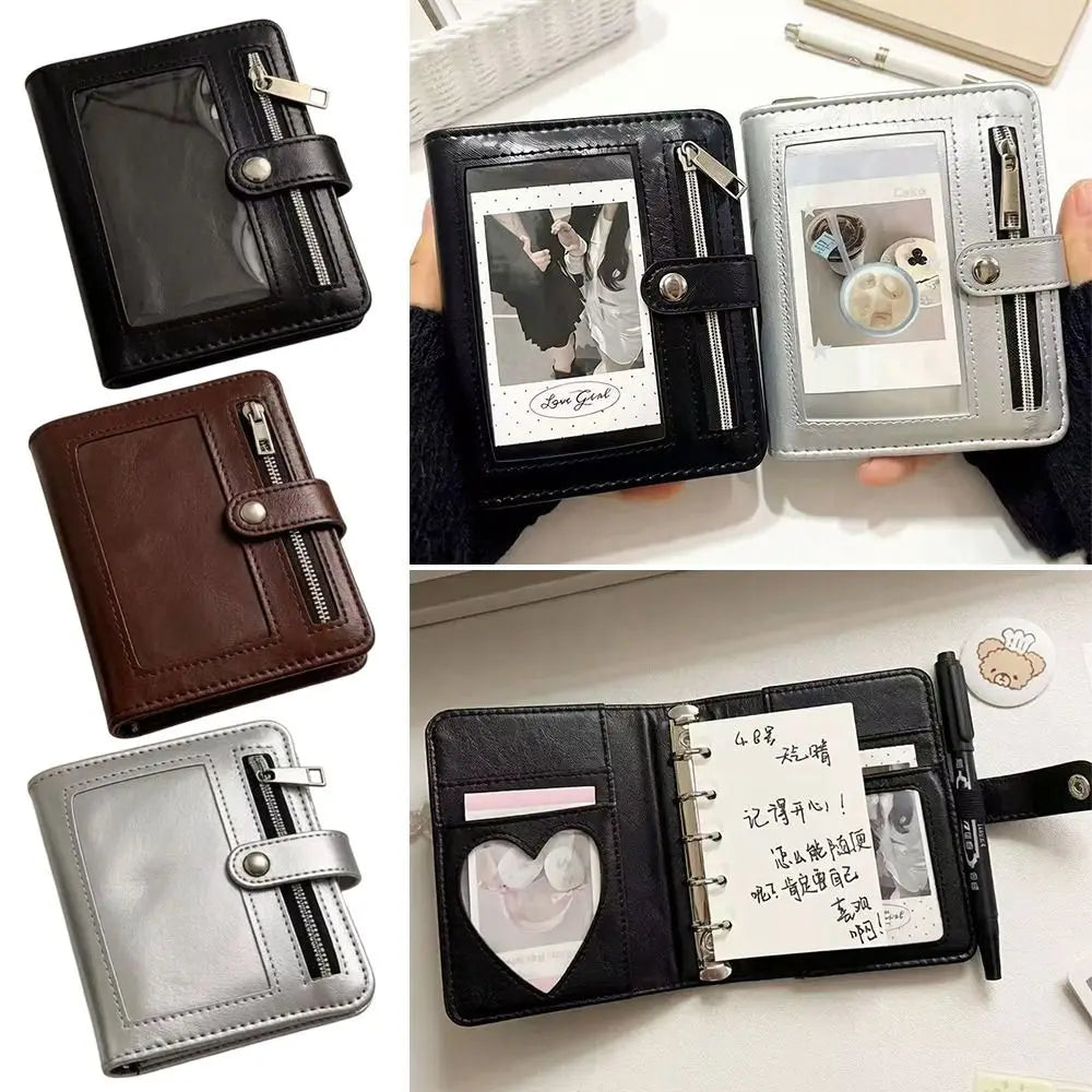 M5 PU Leather Binder Notebook with Photo Window | 5-Ring