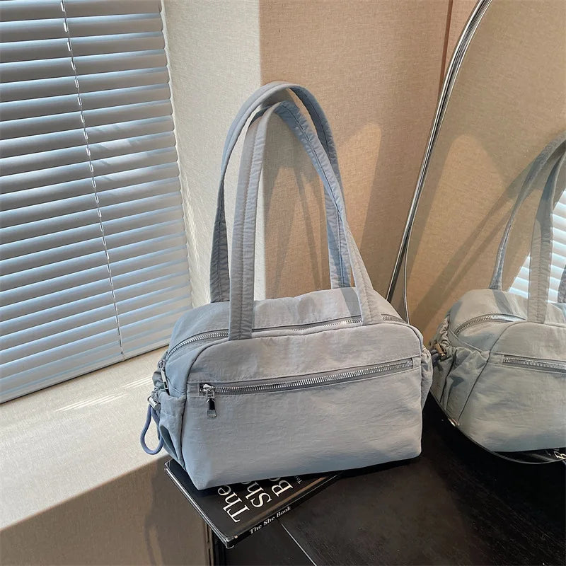 Women's Large Capacity Nylon Shoulder Bag – Casual Handbag Shoulder Handbag Nixie