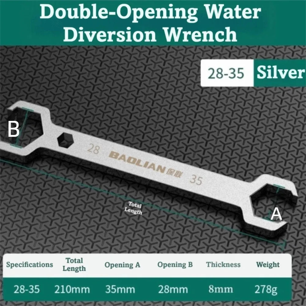 Double Ended Manifold Valve Wrench 27/29mm 28/30mm Steel Double-Ended Wrench Nixie