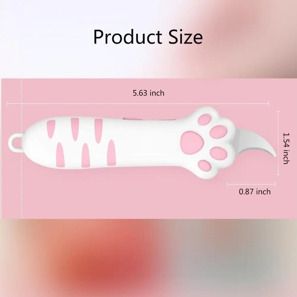 Cat Paw Box Cutter – Cute Portable Paper Cutting Tool Box Cutter Nixie