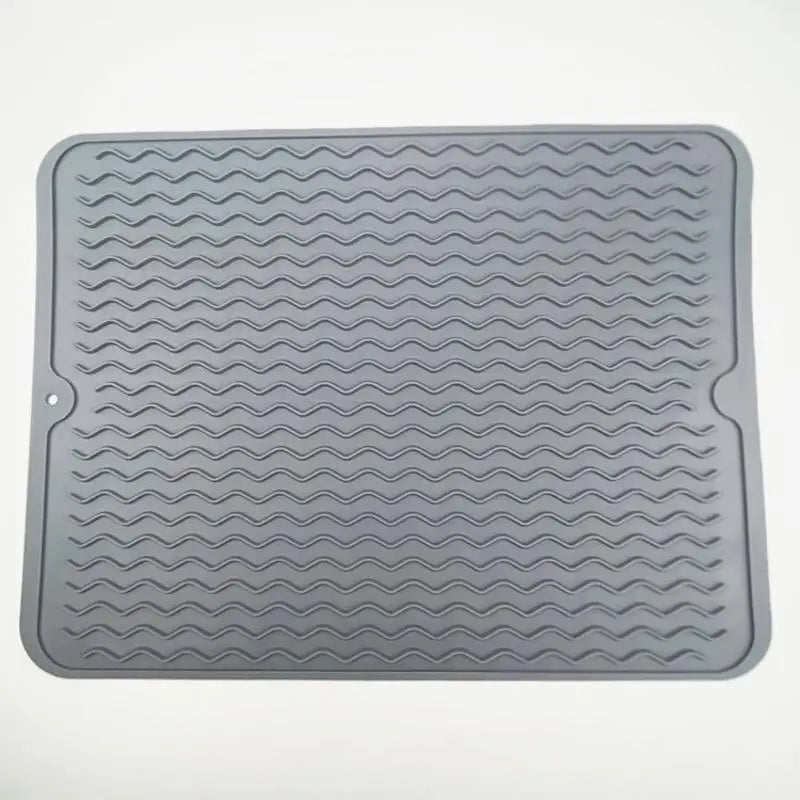 Silicone Dish Drying Mat 16x12" Non-Slip, Food Grade, Fast Drain Dish Drying Mat Nixie A9 M