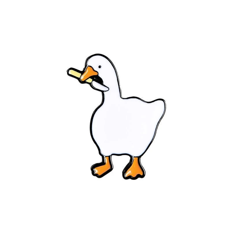 Honk Honk Goose Enamel Pin – Funny Animal Lapel Badge Gift Enamel Lapel Pin Nixie