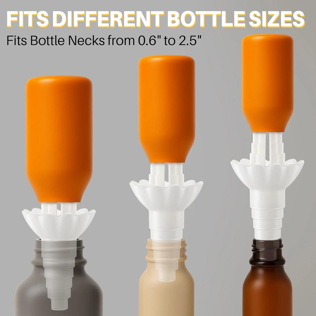 Universal Bottle Emptying Kit – No-Waste Liquid Transfer Adapter