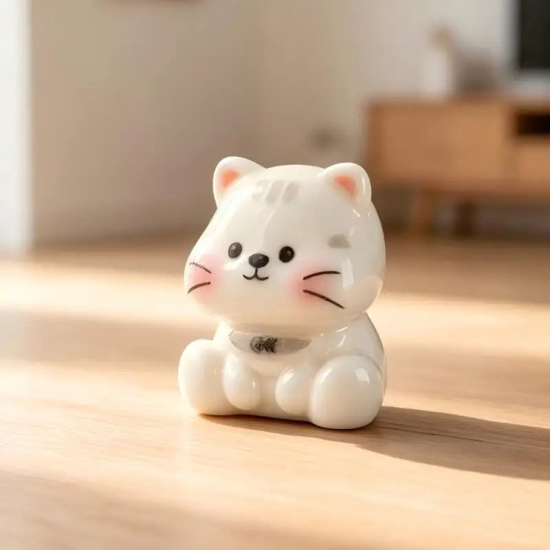 Mini Cat Figurines 6-Piece Set – Kitten Home & Desk Decor Mini Cat Figurines Nixie A1