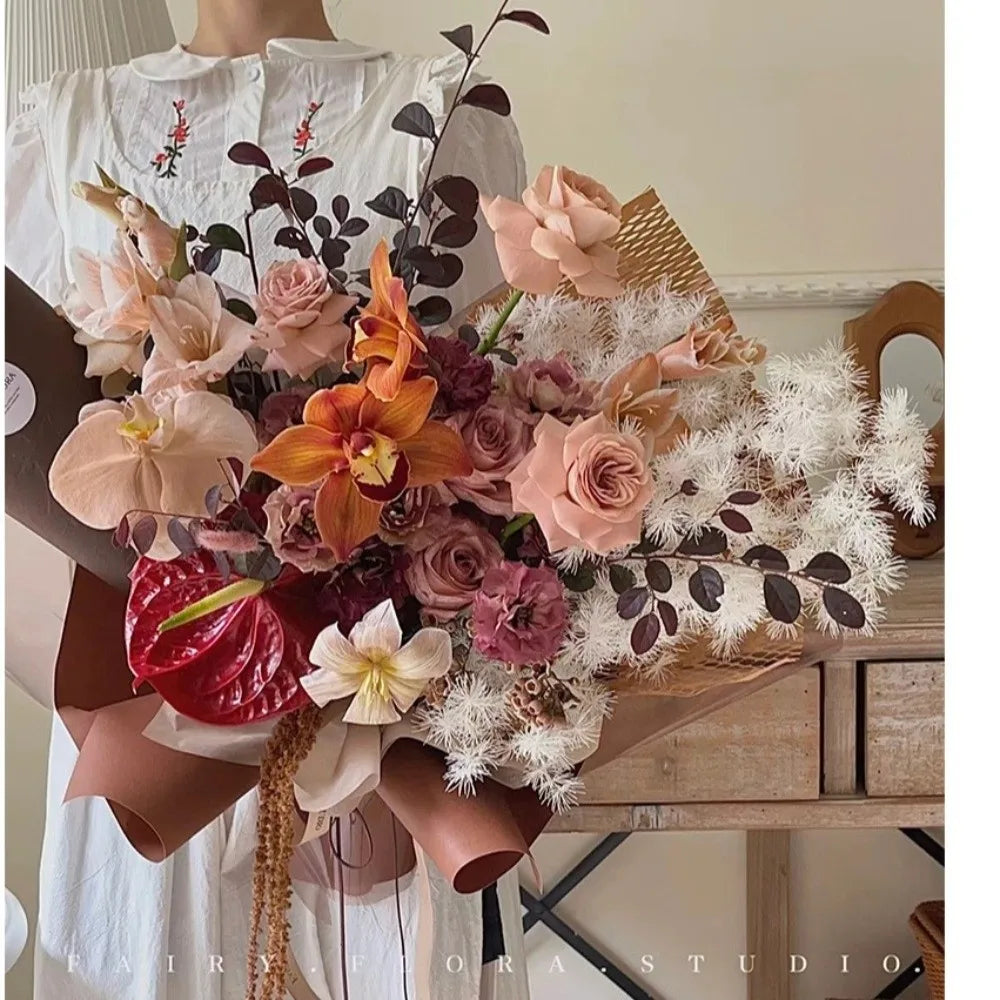 Waterproof Matte Flower Wrapping Paper Roll 57cm×10m | Bouquet Wrap Gift Wrapping Paper Nixie