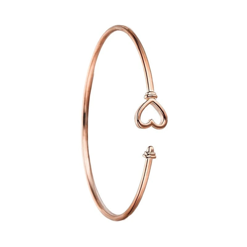 Pearl Mermaid Cuff Bangle – Silver-Plated Fish Tail Bracelet