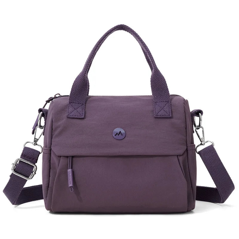 Nixie Women's Canvas Tote Crossbody – Large Capacity Commuter Bag Women's Tote Bag Nixie