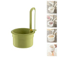 Kitchen Sink Strainer Basket – Faucet Hanging Waste Catcher Sink Strainer Basket Nixie green