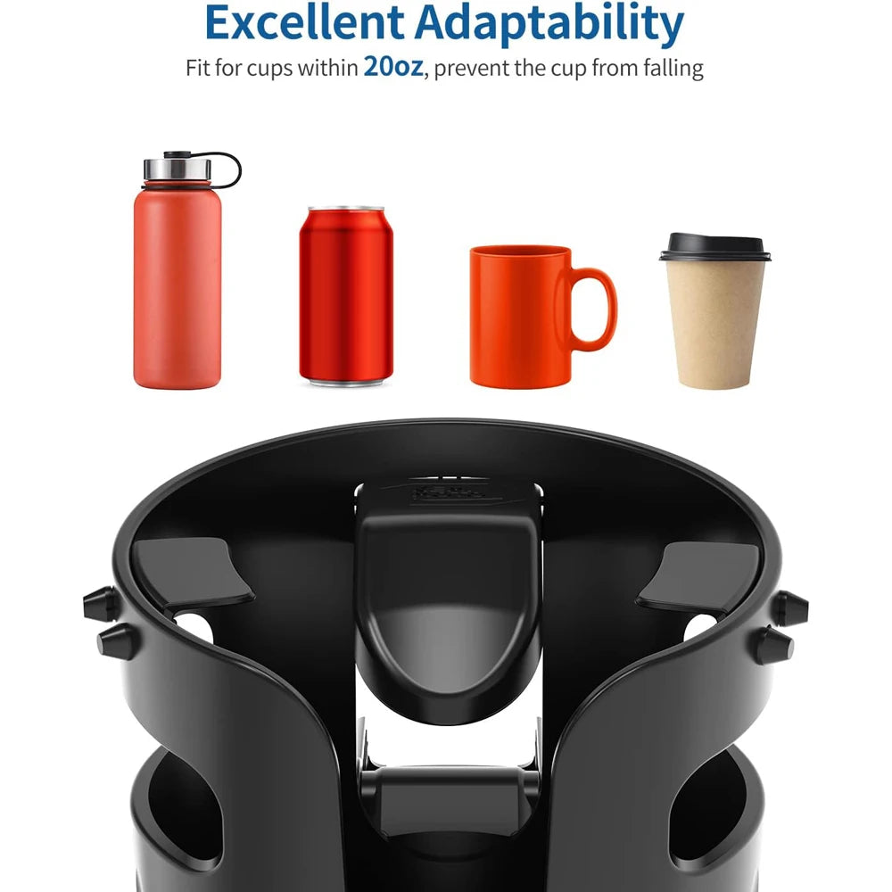 Suction Cup Drink Holder for Boat, Desk & Kayak – Universal Fit Suction Cup Drink Holder Nixie