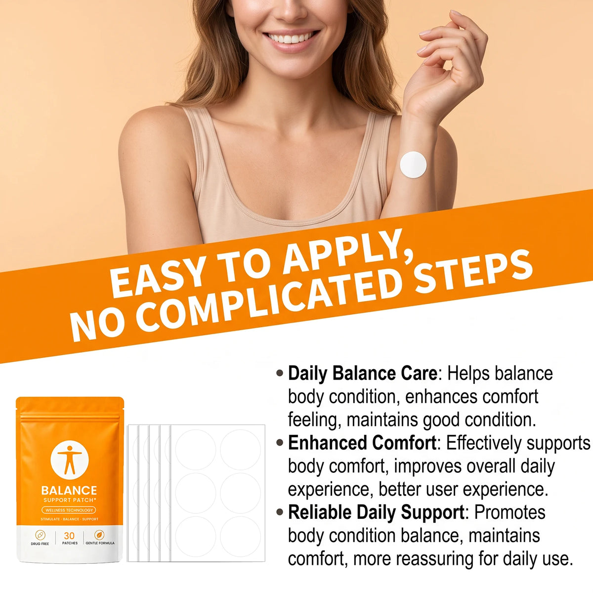 30-Pack Wellness Body Patches – Vitamin E & Ginger | Nixie Body Wellness Patches Nixie