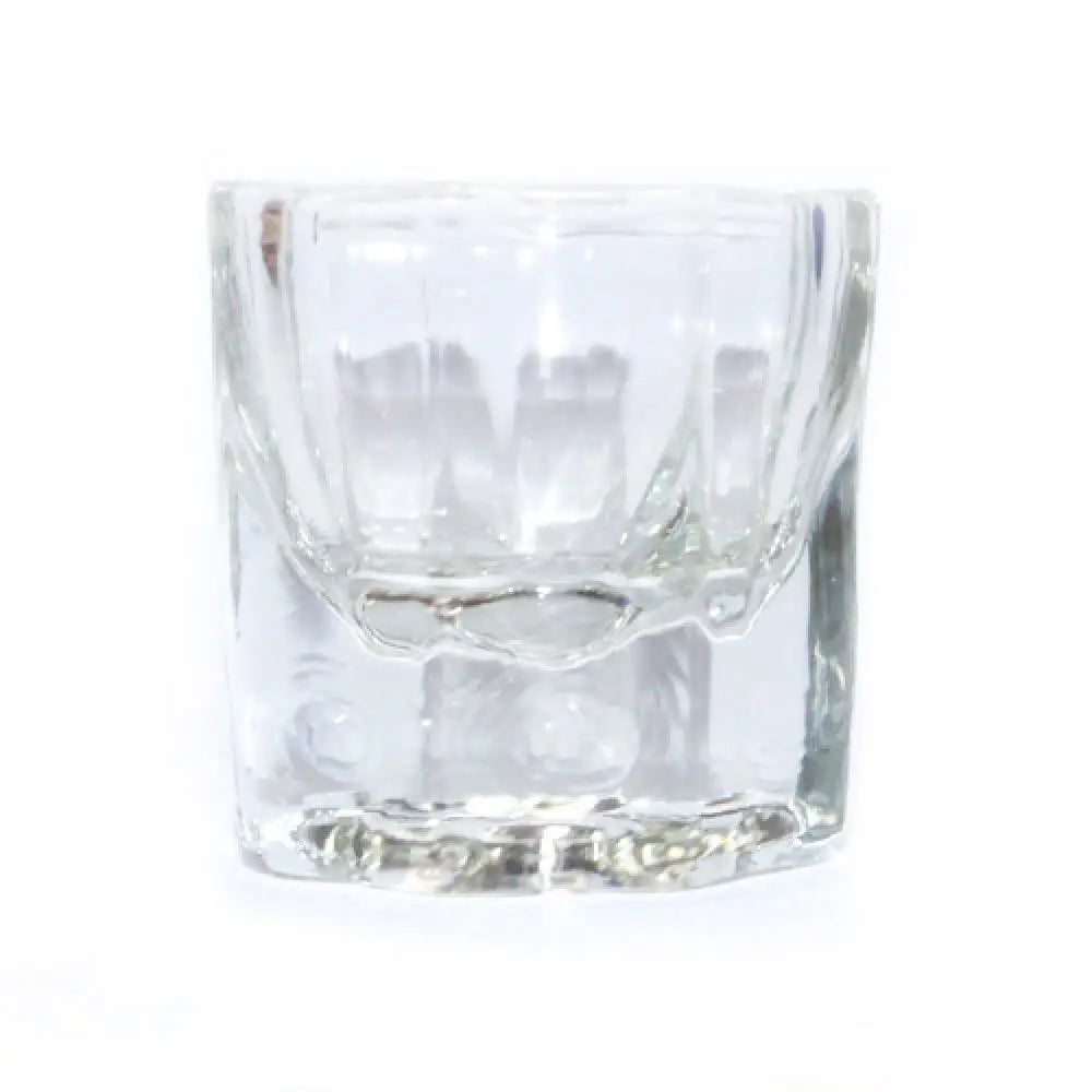 Octagonal Glass Dappen Dish for Acrylic Nail Art | Crystal Cup Nail Art Dappen Dish Nixie
