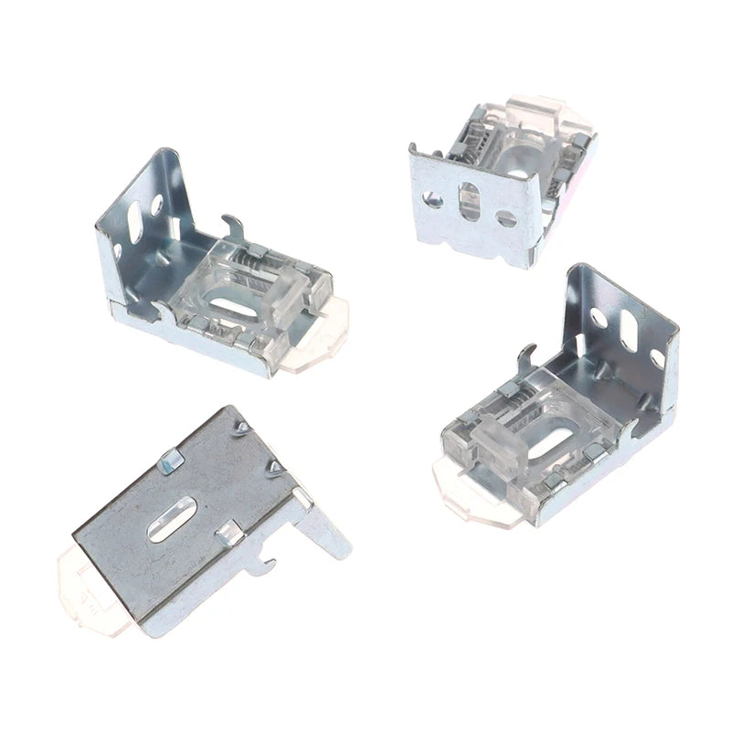 4Pcs 25mm Venetian Blind Ceiling & Wall Mounting Brackets Blind Mounting Brackets Nixie