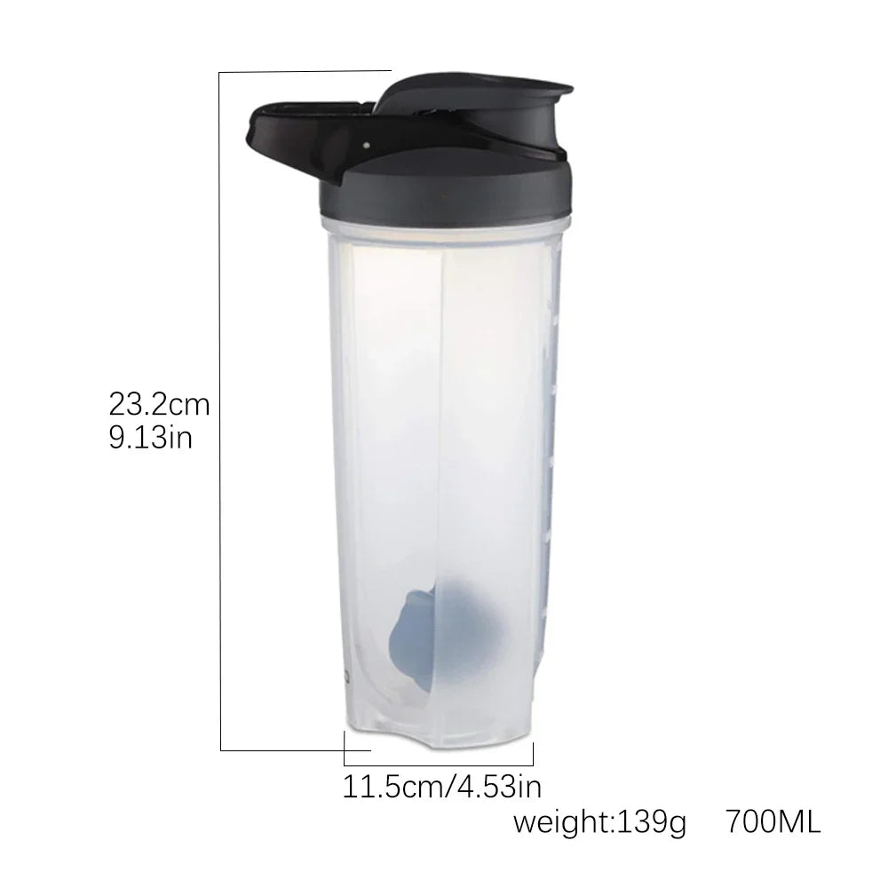 28 oz Protein Shaker Bottle with Ball Whisk & Handle Protein Shaker Bottle Nixie