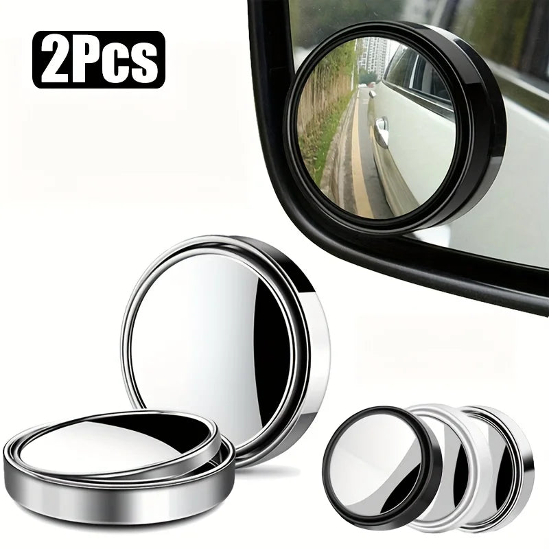 360° HD Circular Car Blind Spot Mirrors – 2-Piece Set Car Blind Spot Mirror Nixie