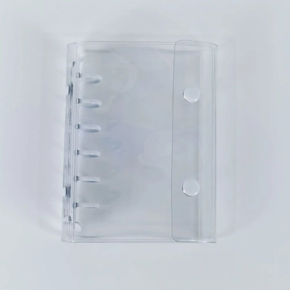 Macaron A7 Binder Cover 6-Hole PVC Transparent Collectible Organizer