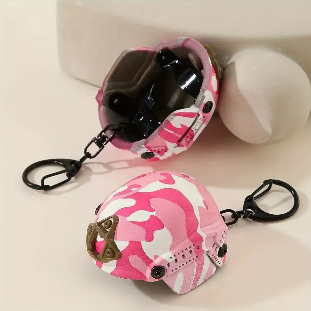 Mini Helmet Bottle Opener Keychain | Stainless Steel Gift Novelty Bottle Opener Nixie
