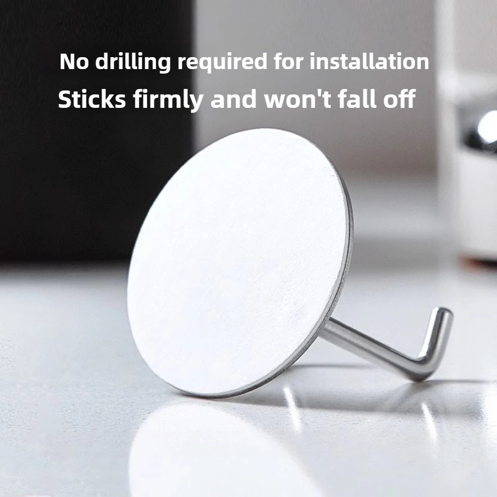 Stainless Steel Self-Adhesive Coffee Portafilter Wall Rack Coffee Portafilter Rack Nixie