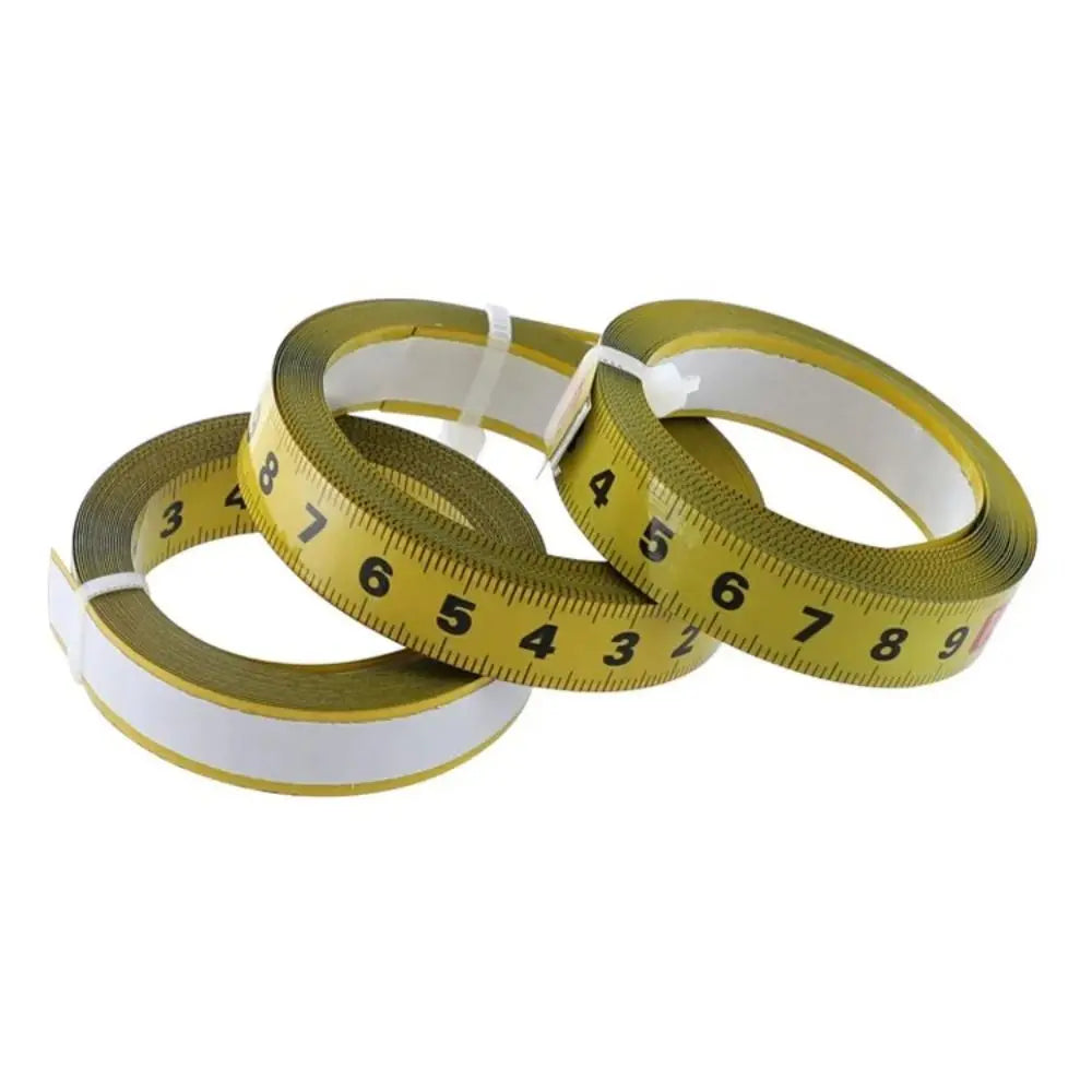 Self-Adhesive Metric Steel Tape Measure 1–5M | Miter Track Adhesive Tape Measure Nixie