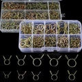 250/126PCS Spring Hose Clips 5–14mm Fuel Pipe Clamps Motorcycle Hose Clamp Set Nixie 250PCS