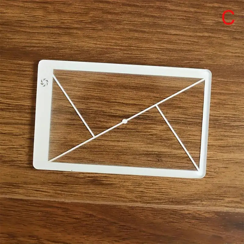 Fibonacci Golden Ratio Viewfinder Composition Ruler 1 or 3 Pcs