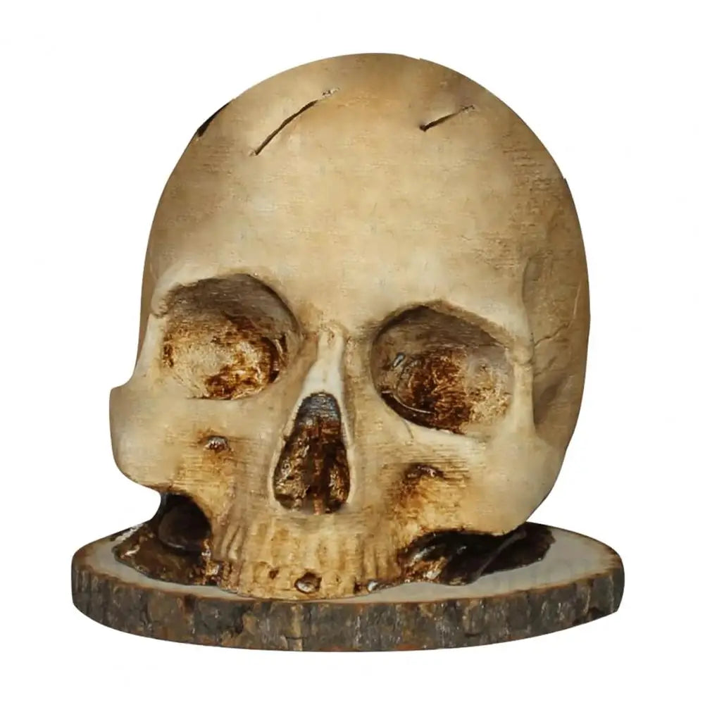 Skull Knife Holder – Gothic Halloween Kitchen Decor & Gift Knife Holder Nixie A