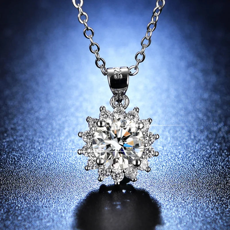 CZ Cubic Zirconia Mood Tracker Necklace | Classic Chain Jewelry Chain Necklace Nixie