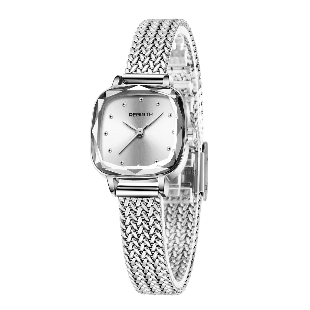 REBIRTH Casual Quartz Watch – Stainless Steel Minimalist