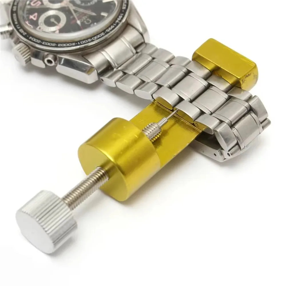 Watch Band Link Remover Kit – Stainless Steel, 3 Pins Included Watch Repair Tool Nixie