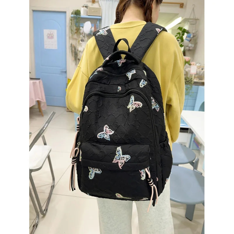 Nixie Girls Candy Color School Backpack – Teen Style Bag