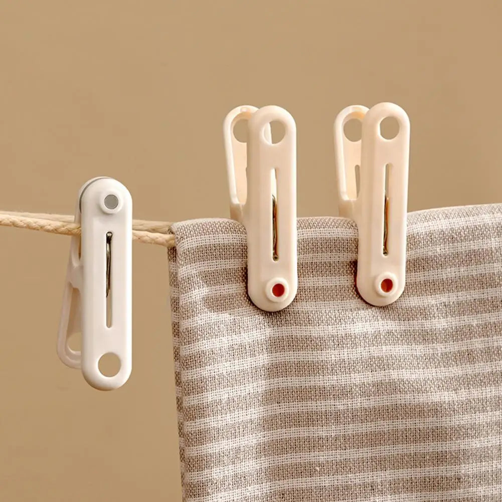 Heavy Duty Windproof Plastic Clothespins, Anti-Slip, 12pcs Laundry Clothespins Nixie