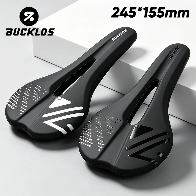 BUCKLOS Ultralight Breathable MTB & Road Bike Saddle Seat Bicycle Saddle Nixie