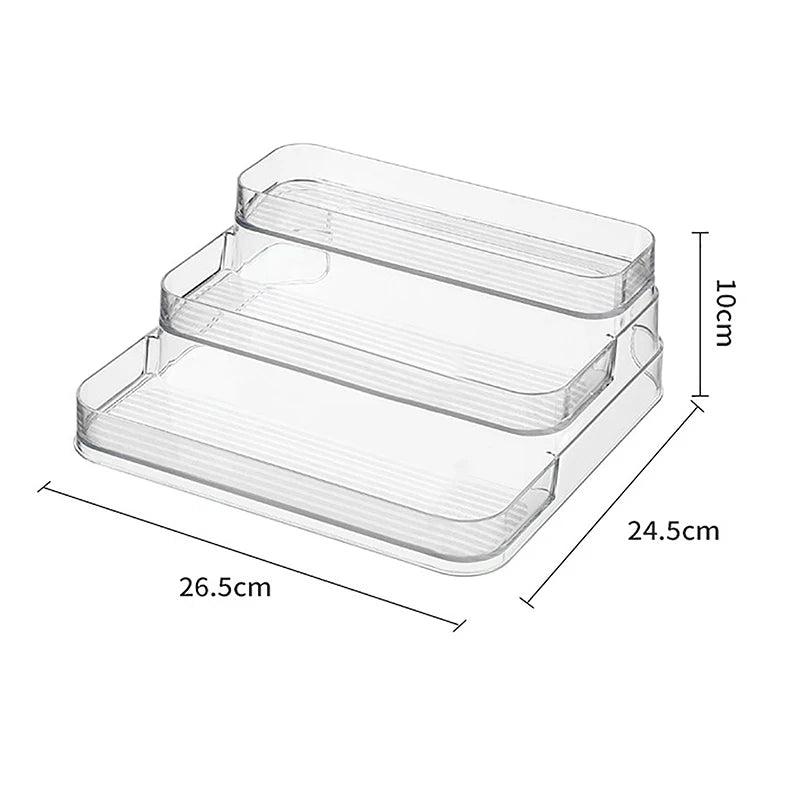 3-Tier Desktop Organizer Shelf for Perfume, Cosmetics & Spices Desktop Organizer Shelf Nixie L