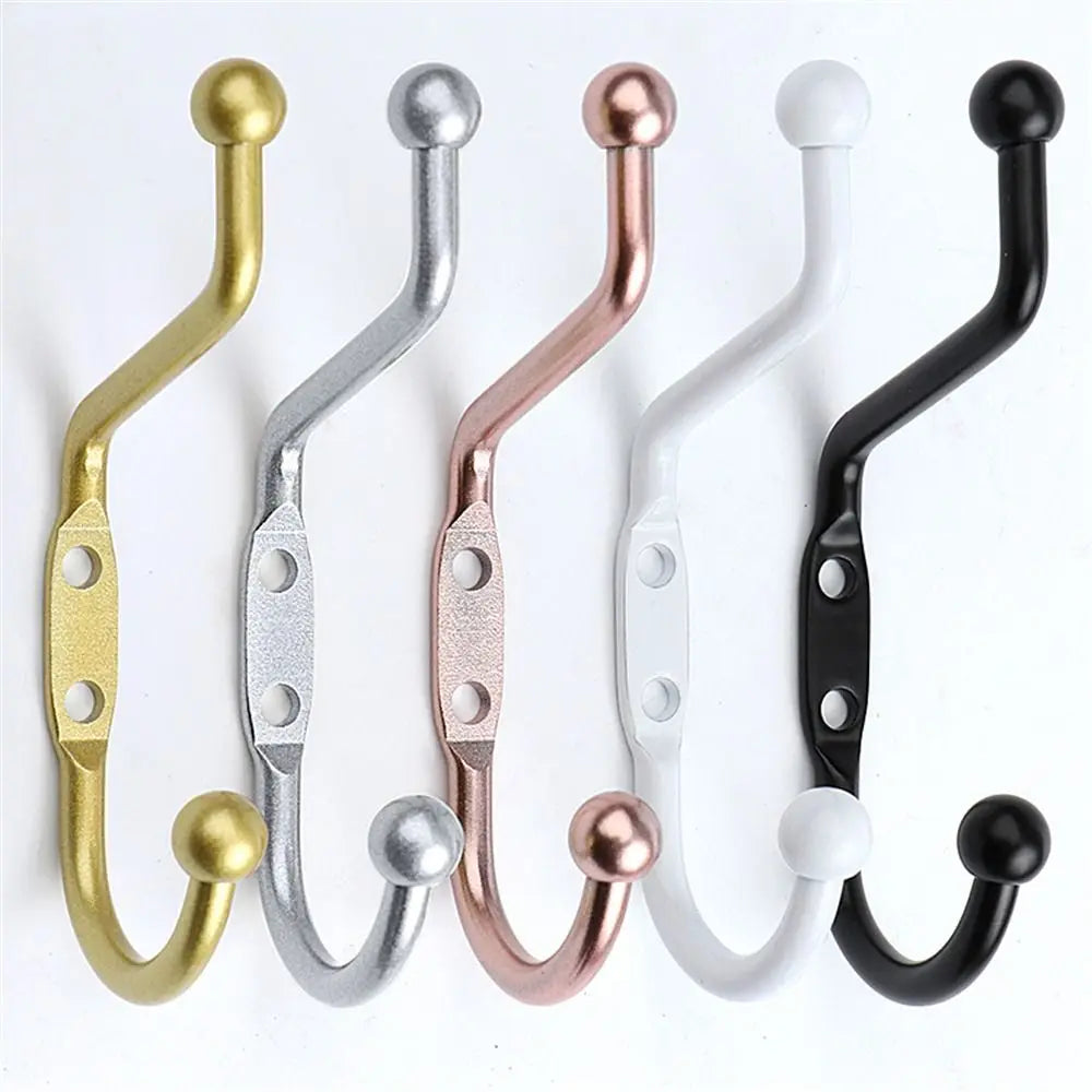 Vintage Zinc Alloy Wall Hooks Set – Coat, Towel & Key Hanger Wall Hook Set Nixie