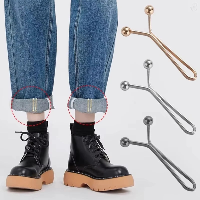 4PC Invisible Adjustable Waist Clips for Jeans & Skirts Waist Adjuster Clips Nixie