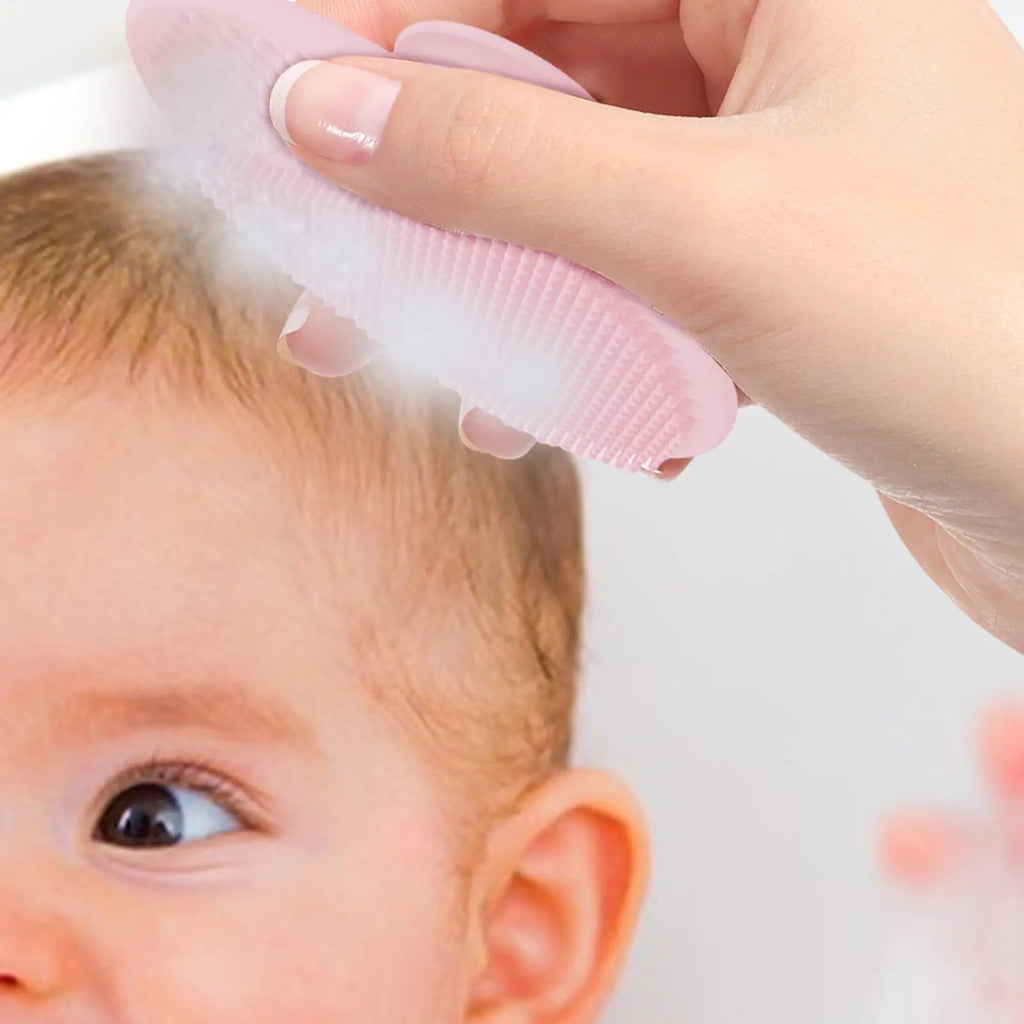 Baby Silicone Scalp Scrubber & Shampoo Brush for Toddlers Baby Bath Brush Nixie
