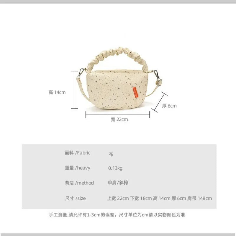 Japanese Star Pattern Crossbody Bag – Cute Women's Shoulder Bag Crossbody Shoulder Bag Nixie