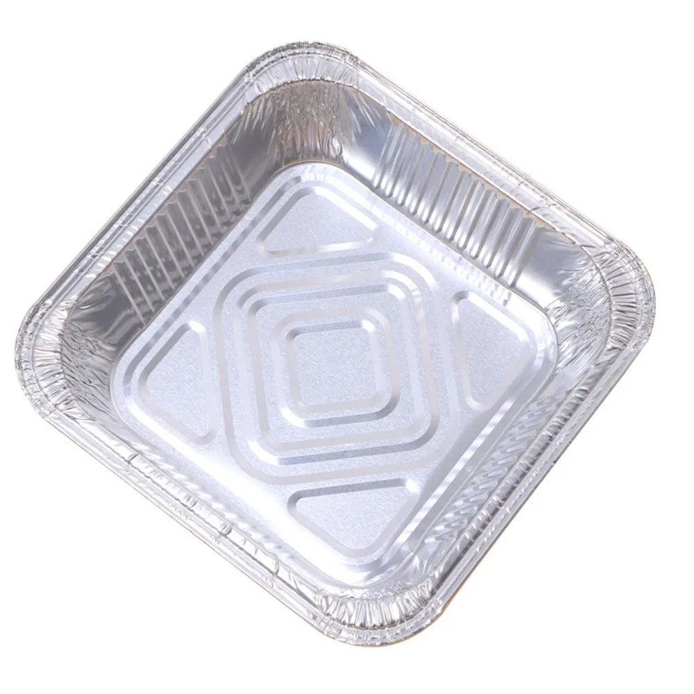 Disposable Air Fryer Aluminum Foil Trays – 10/20/30 Pack Foil Baking Trays Nixie