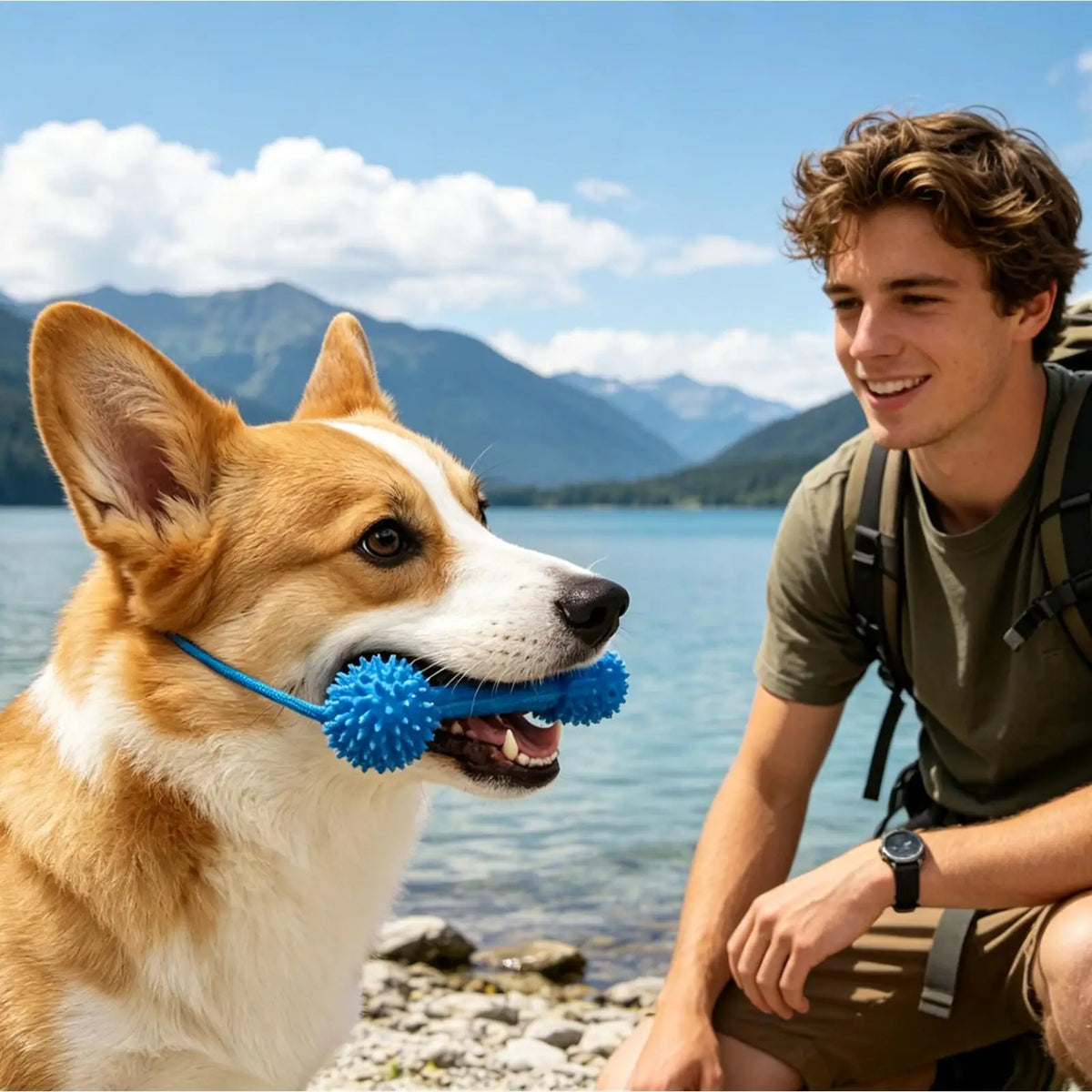Dog Dental Chew Toy – Teeth Cleaning & Fresh Breath | Nixie Dog Dental Chew Toy Nixie