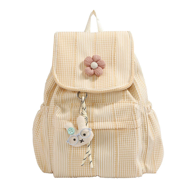 Korean Style Small Backpack for Women | Campus Casual Bag