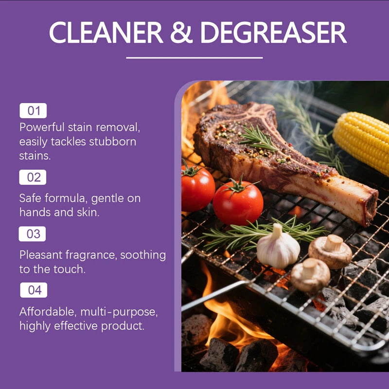 Nixie BBQ Grill & Pan Degreaser Cleaner – 120ml Spray