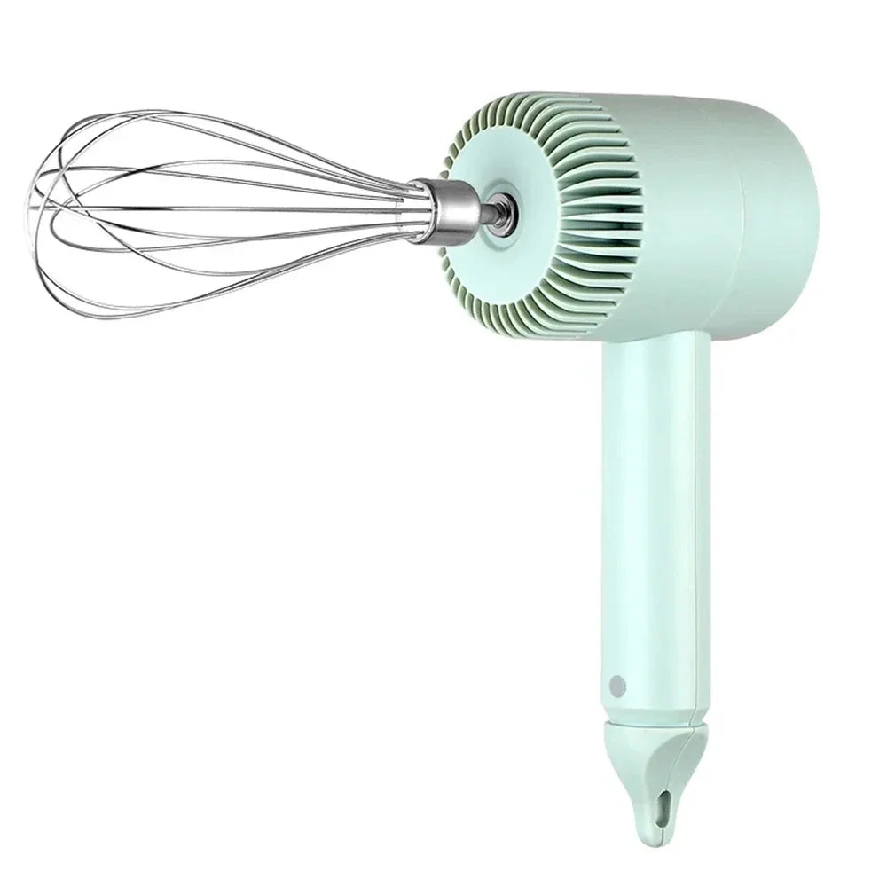Electric Hand Mixer Set – Egg Beater, Frother & Blender Kit Electric Hand Mixer Nixie Double stick